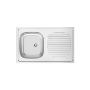 Rodi Sit On 80x50 - Inox Kitchen Sink