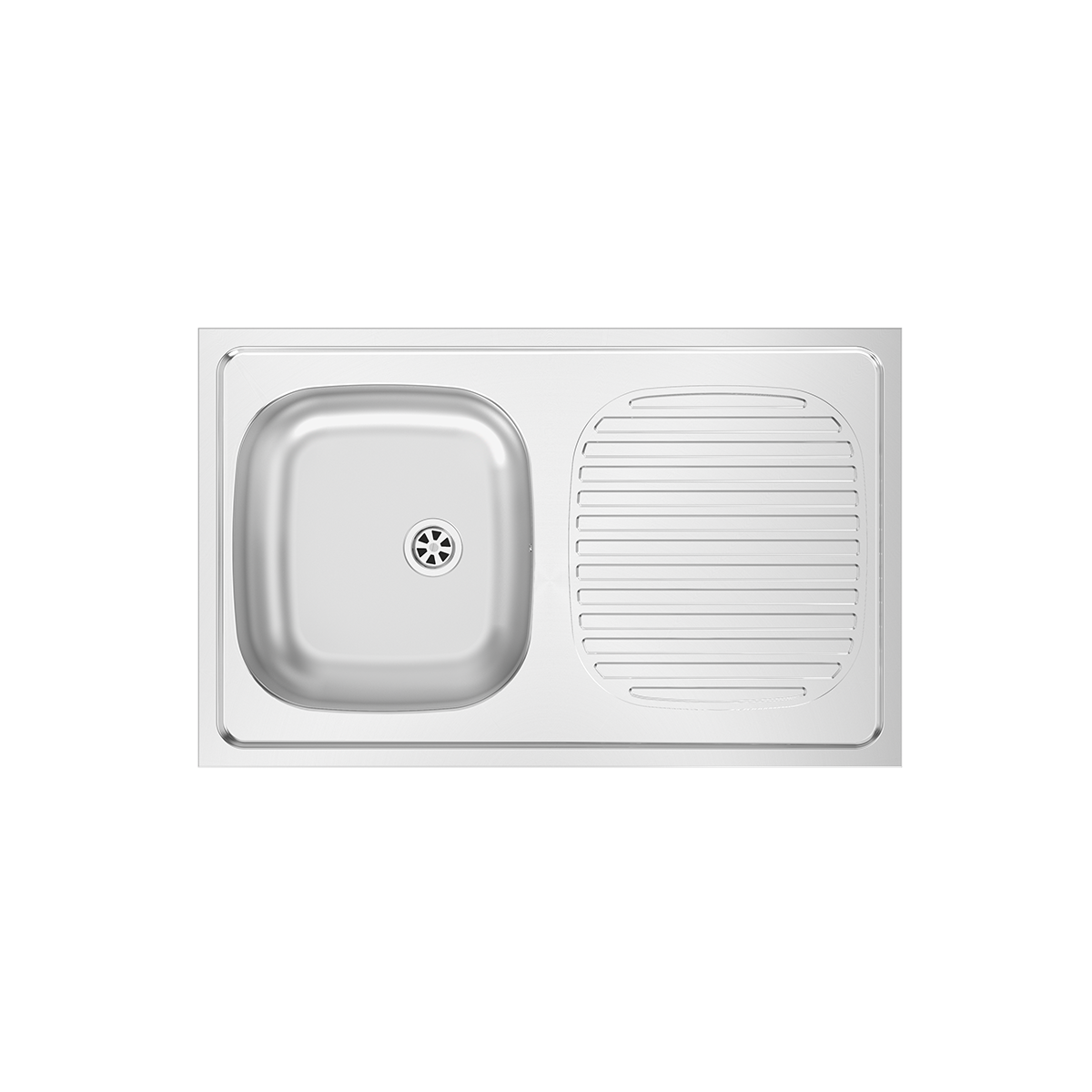 Rodi Sit On 80x50 - Inox Kitchen Sink