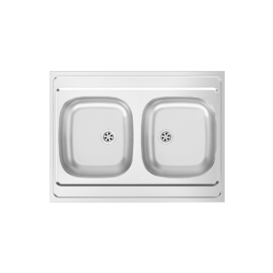 Rodi Sit On 80x60 BB - Inox Kitchen Sink
