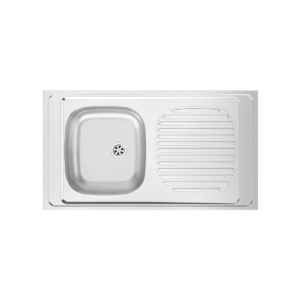 Rodi Sit On 90x50 - Inox Kitchen Sink