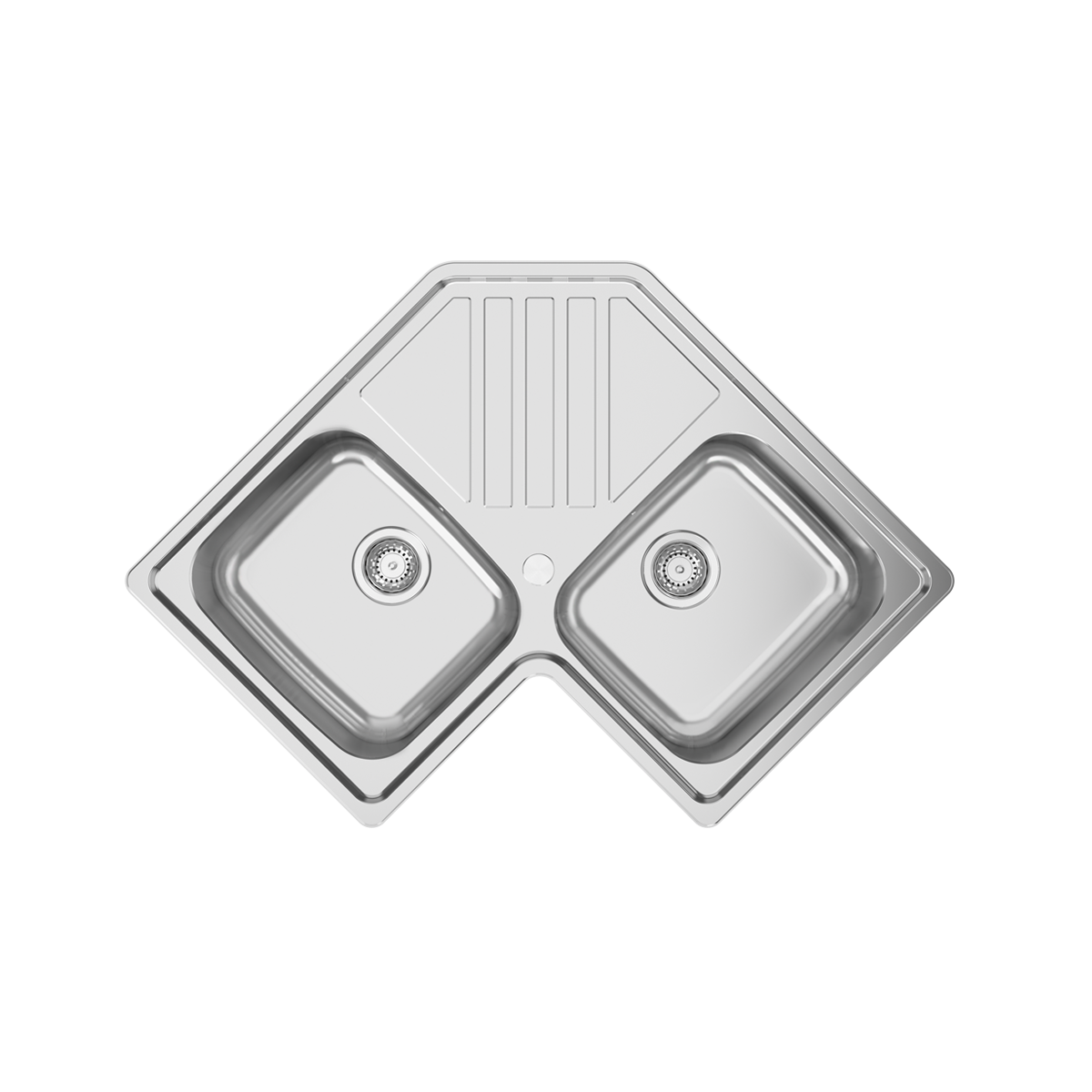 Rodi Keppler corner - Inox Kitchen Sink