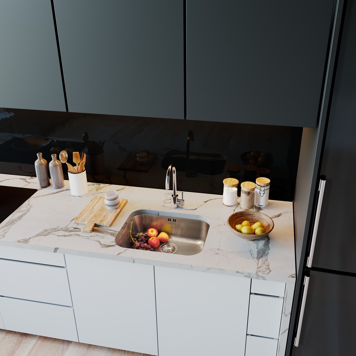 Rodi Belem - Inox Kitchen Sink - obrazek 2